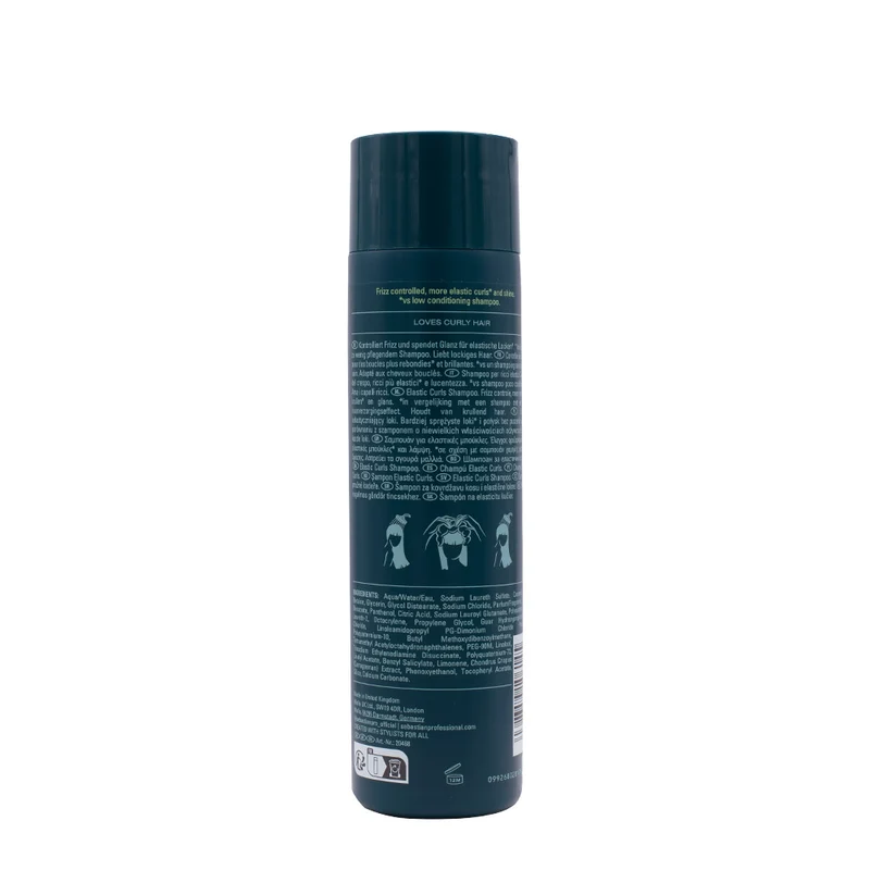 Sebastian Professional Twisted Elastic Curl Shampoo 250ml - shampooing hydratant cheveux bouclés