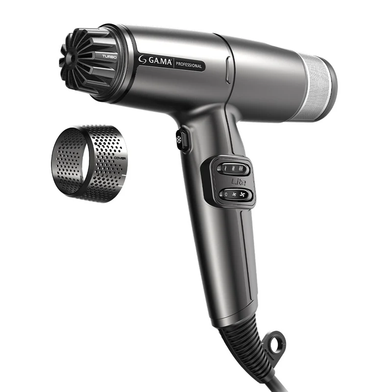 Ga.ma Professional IQ Lite Max Gris - sèche-cheveux