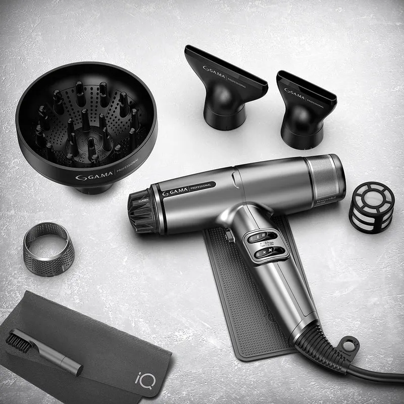 Ga.ma Professional IQ Lite Max Gris - sèche-cheveux