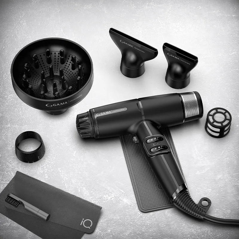 Ga.ma Professional IQ Lite Max Noir - sèche-cheveux