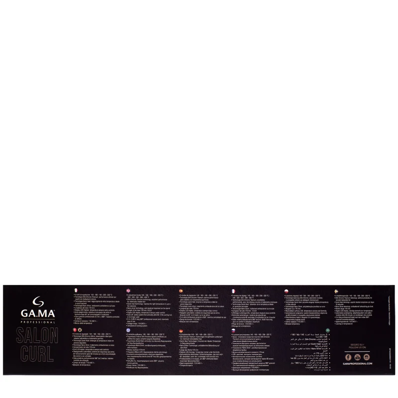Ga.ma Professional Classic Salon Curl ø 19mm - fer à boucler