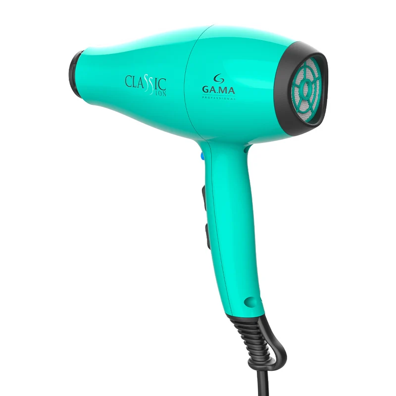 Ga.ma Professional Classic Ion Vert D'Eau - sèche-cheveux