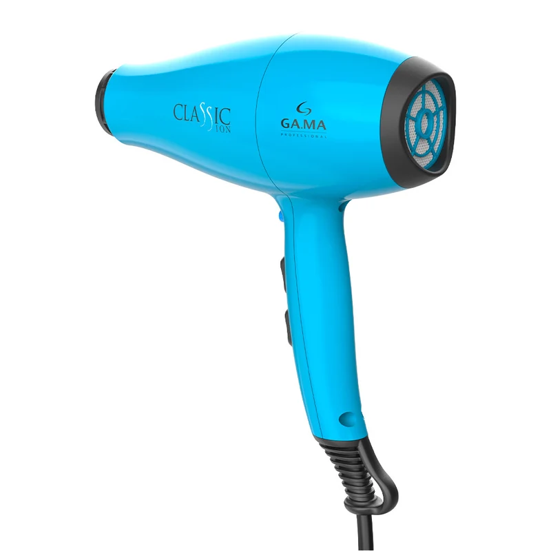 Ga.ma Professional Classic Ion Bleu - sèche-cheveux