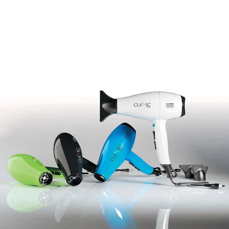 Ga.ma Professional Classic Ion Bleu - sèche-cheveux