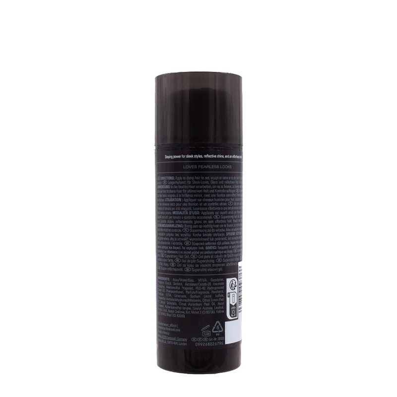 Sebastian Professional Liquid Steel Superstrong Hair Gel 140ml - gel tenue extra forte