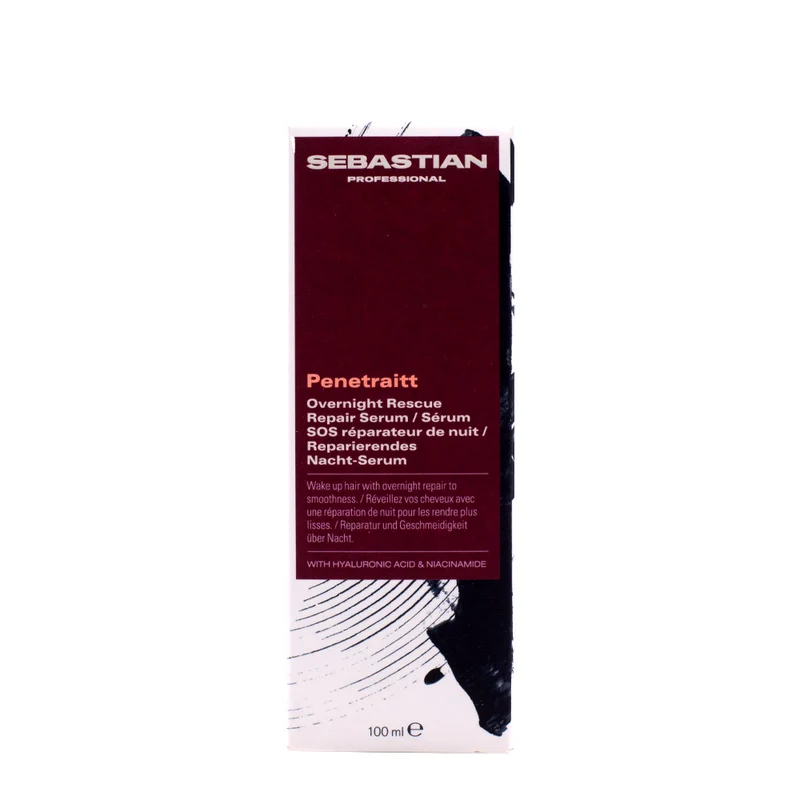 Sebastian Professional Penetraitt Overnight Repair Serum 100ml - soin de nuit pour cheveux abîmés
