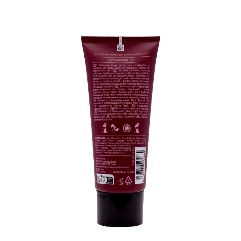 Sebastian Professional Penetraitt Rescue Repair Conditioner 200ml - conditionneur nutritif et fortifiant