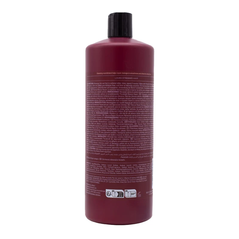 Sebastian Professional Penetraitt Rescue Repair Shampoo 1000ml - shampooing nourrissant fortifiant