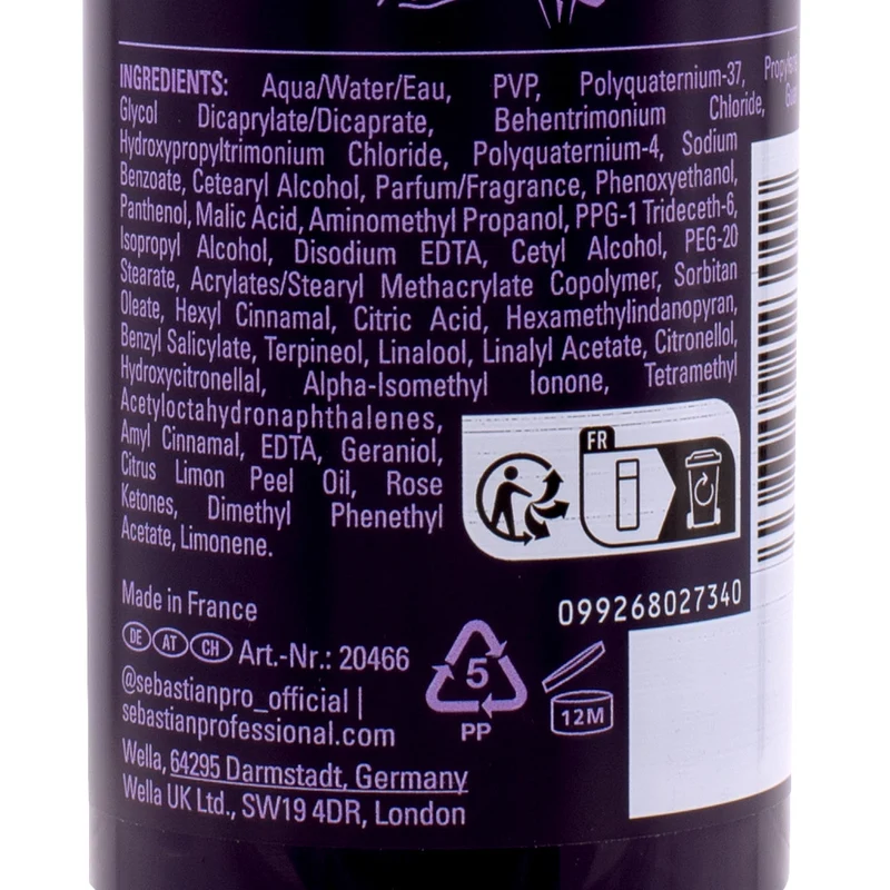 Sebastian Professional No Breaker Bonding & Styling Leave in Cream 145ml - crème coiffante restructurante