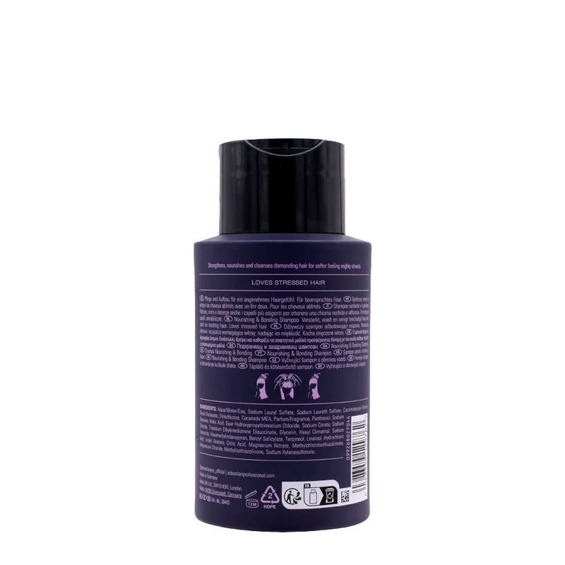 Sebastian Professional No Breaker Nourishing & Bonding Shampoo 280ml - shampoing restructurant nourrissant