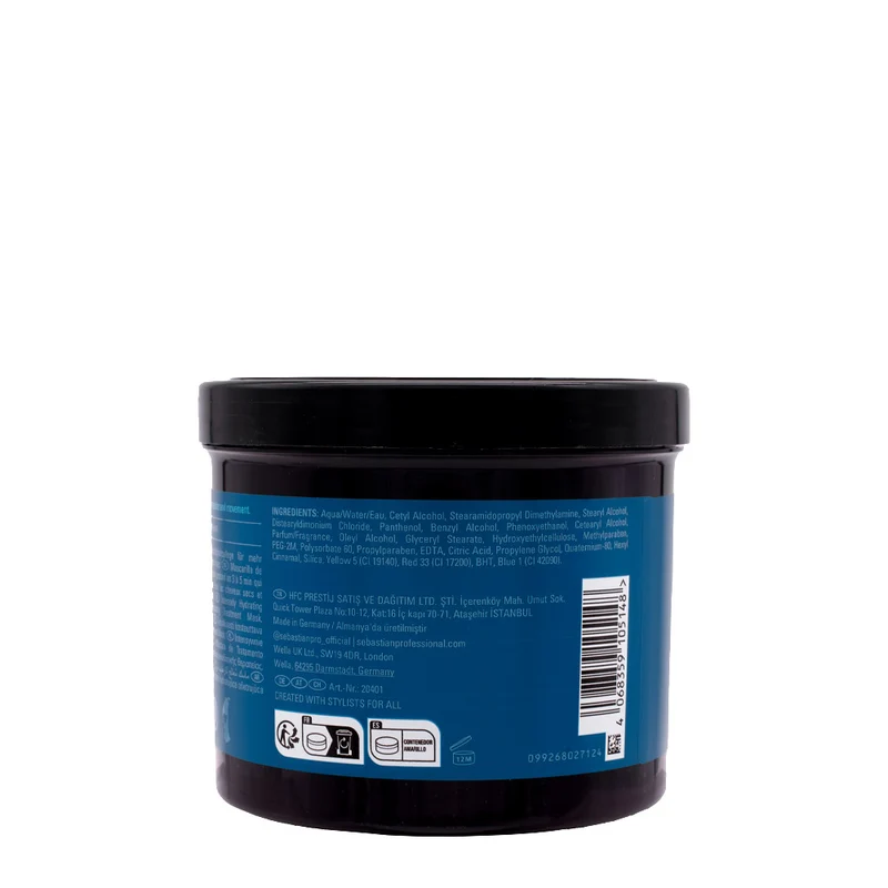 Sebastian Professional Hydre Intensly Hydrating Treatment Mask 500ml - masque hydratant intensif