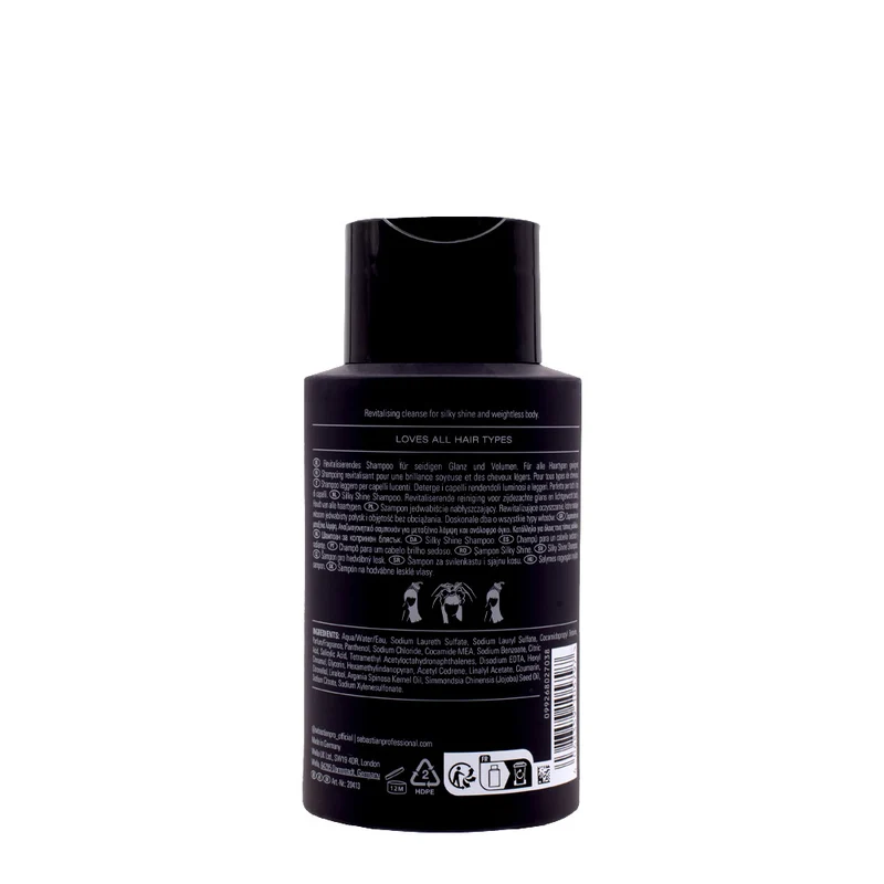 Sebastian Professional Dark Oil Silky Shine Shampoo 280ml - shampooing brillance