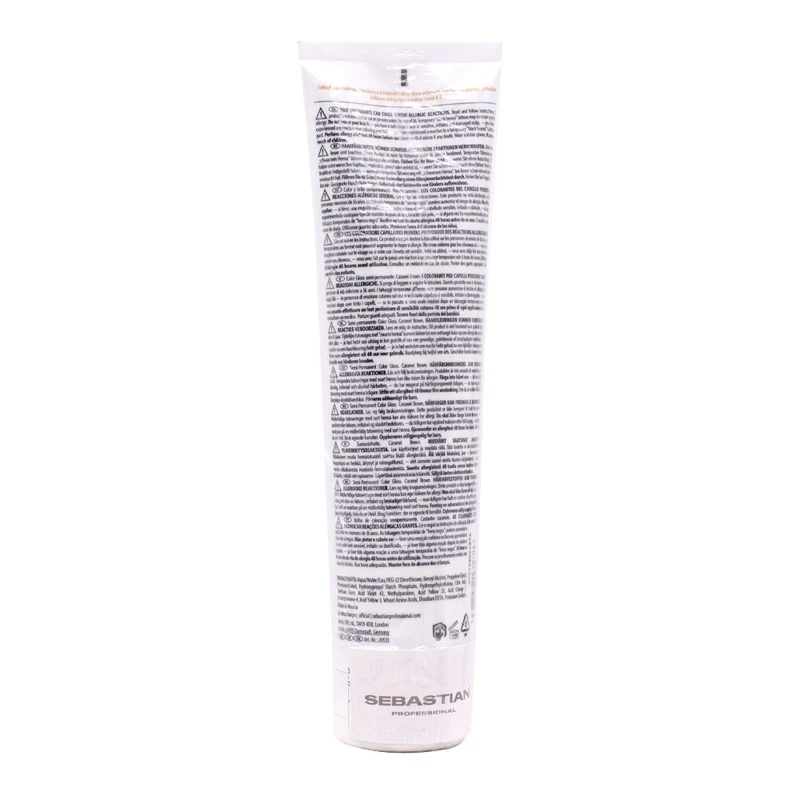 Sebastian Professional Semi-Permanent Colour Gloss Caramel Brown 300ml - gloss illuminant semi-permanent