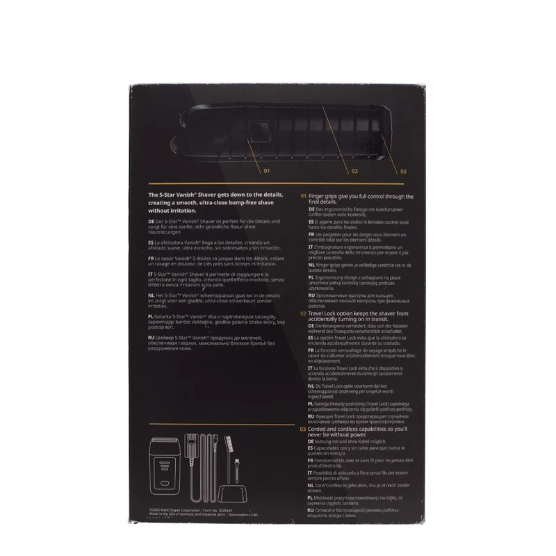 Hair Gallery Resi Come Nuovi Wahl Vanish Finish Tool - confezione lievemente danneggiata