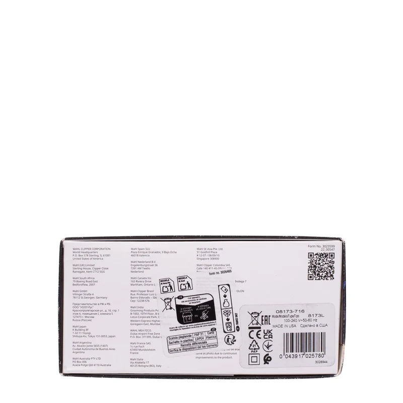 Hair Gallery Resi Come Nuovi Wahl Vanish Finish Tool - confezione lievemente danneggiata