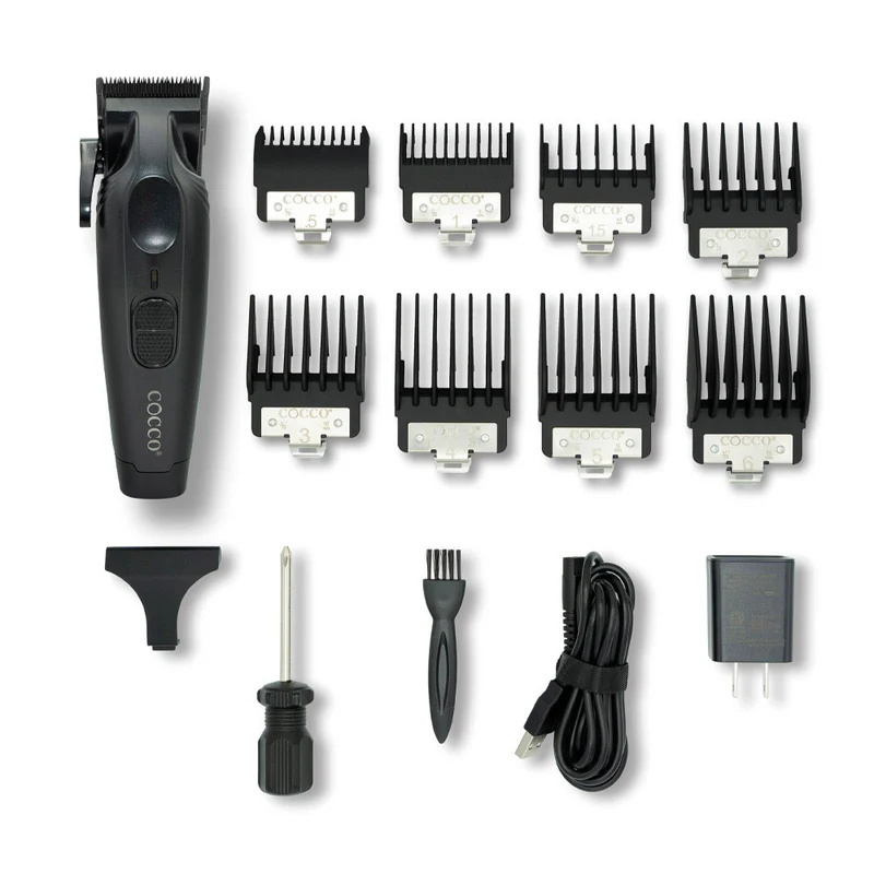 Hair Gallery Resi Come Nuovi Cocco Veloce Pro Clipper Matte Black - confezione esterna lievemente danneggiata