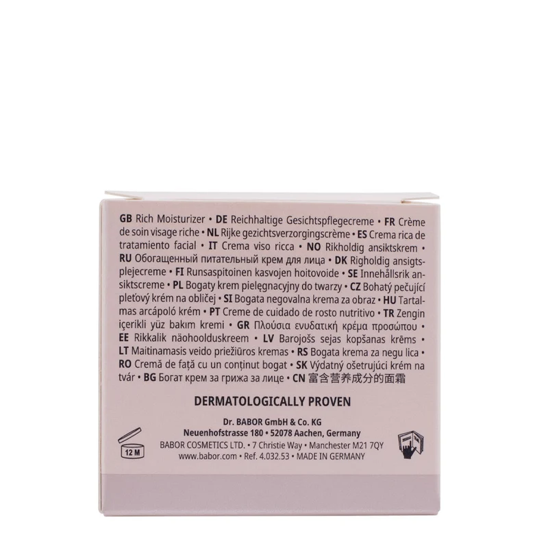 Babor Moist+Lipid Cream 50ml - crème visage peaux sèches