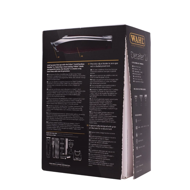 Hair Gallery Resi Come Nuovi Wahl Trimmer Detailer Li - confezione danneggiata