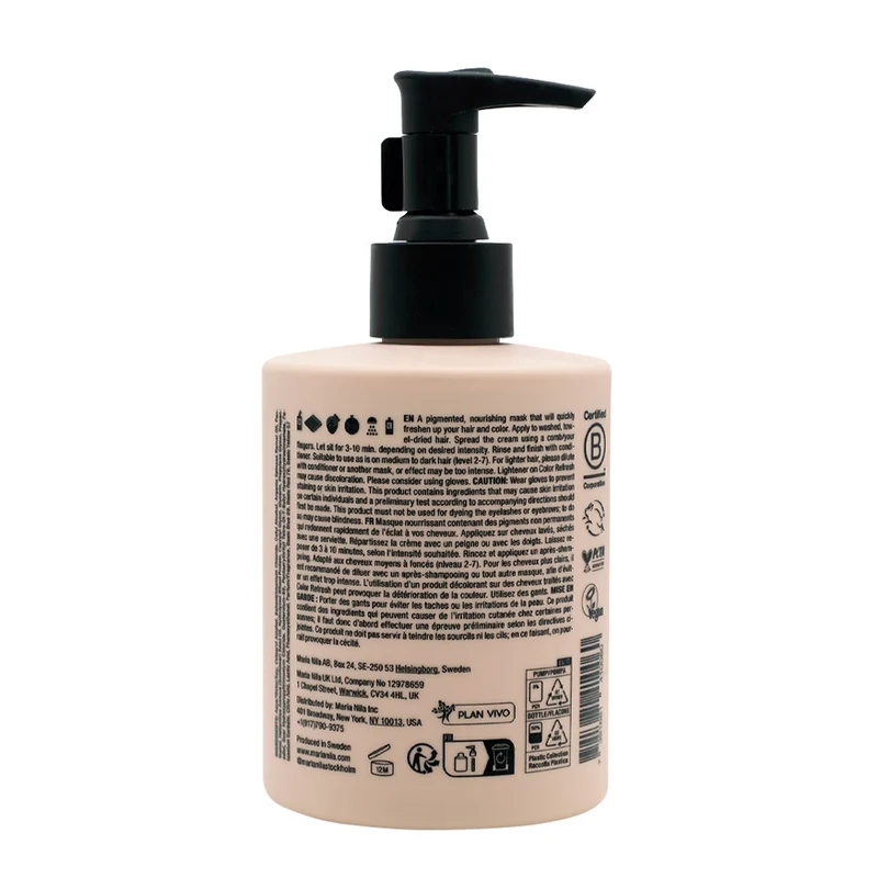 Maria Nila Colour Refresh Beige Brown 300ml - masque de couleur