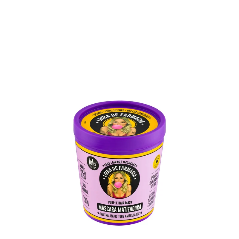 Lola From Rio Loira de Farmácia Máscara Matizadora 230gr - masque anti-jaunissement