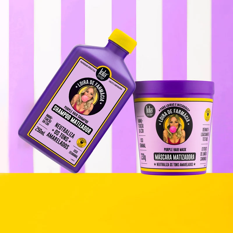 Lola From Rio Loira de Farmácia Máscara Matizadora 230gr - masque anti-jaunissement