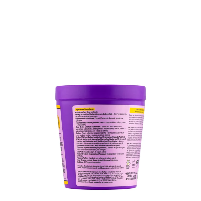 Lola From Rio Loira de Farmácia Máscara Matizadora 230gr - masque anti-jaunissement