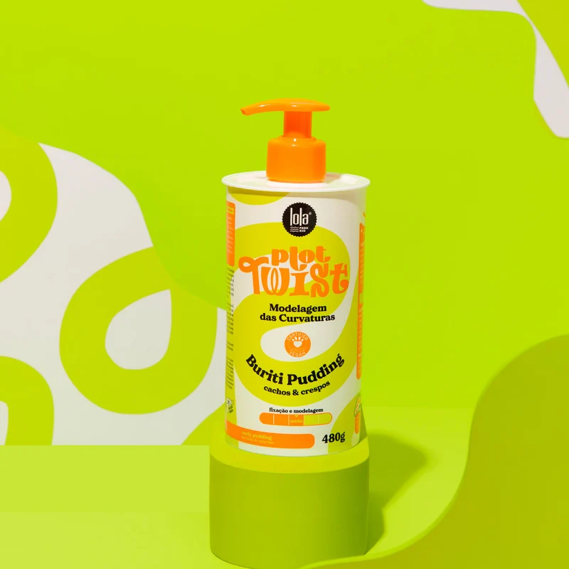 Lola From Rio Plot Twist Modelagem Das Curvaturas Buriti Pudding 480gr - crème définition boucles