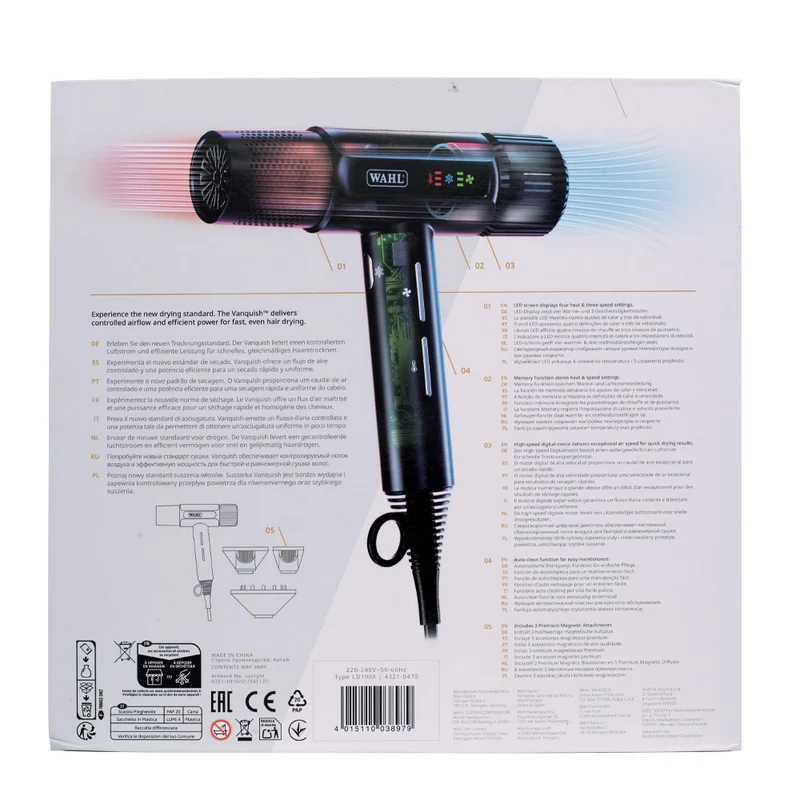 Hair Gallery Resi Come Nuovi Wahl Vanquish - confezione danneggiata