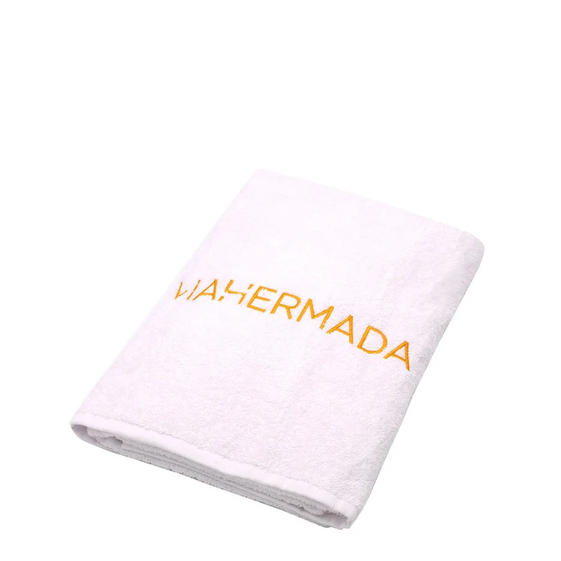 VIAHERMADA Anti-Yellow Shampoo 250ml Silky Oil 50ml + Serviette de Plage Blanche GRATUITE
