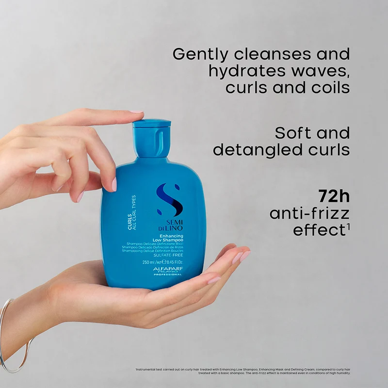 Alfaparf Milano Semi di Lino Curls Low Shampoo 250ml - shampooing cheveux bouclés