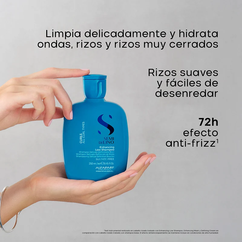 Alfaparf Milano Semi di Lino Curls Low Shampoo 250ml - shampooing cheveux bouclés