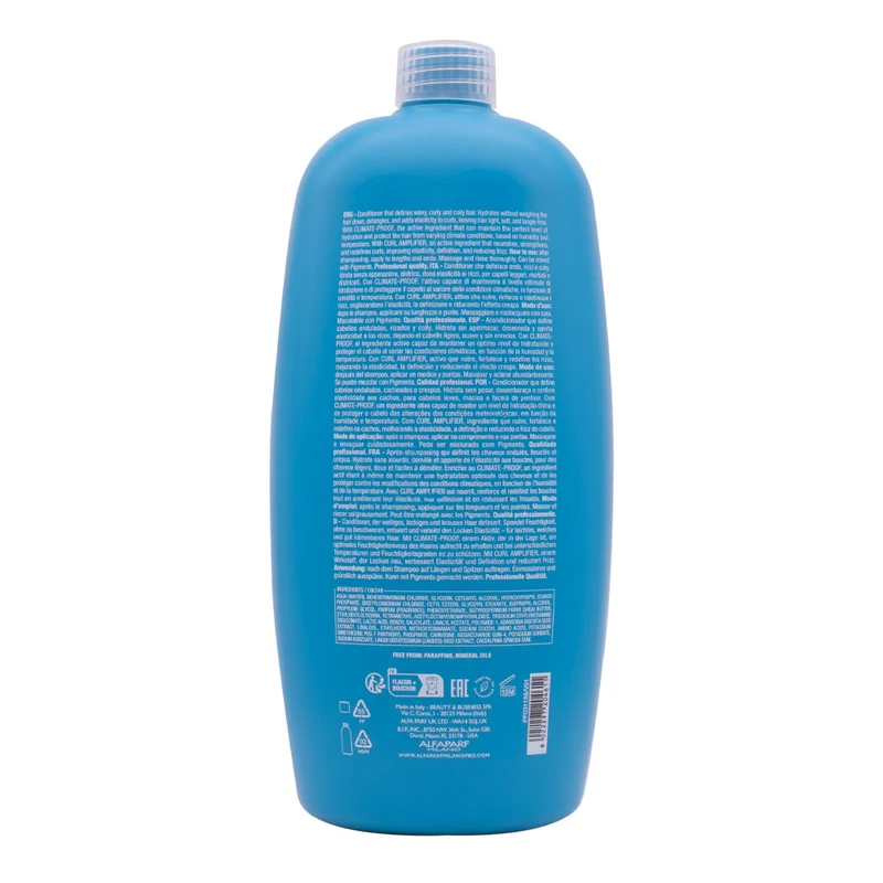 Alfaparf Milano Semi di Lino Curls Conditioner 1000ml - après-shampoing cheveux bouclés