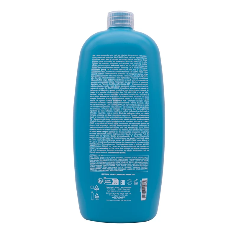 Alfaparf Milano Semi di Lino Curls Low Shampoo 1000ml - shampooing cheveux bouclés