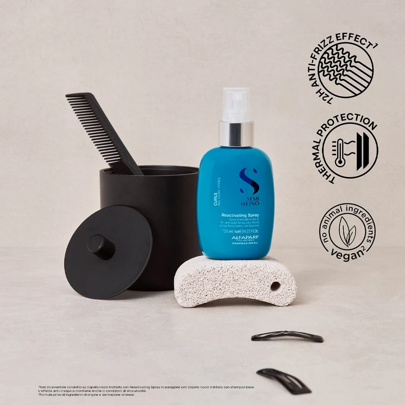 Alfaparf Milano Semi di Lino Curls Reactivating Spray 125ml - spray cheveux bouclés