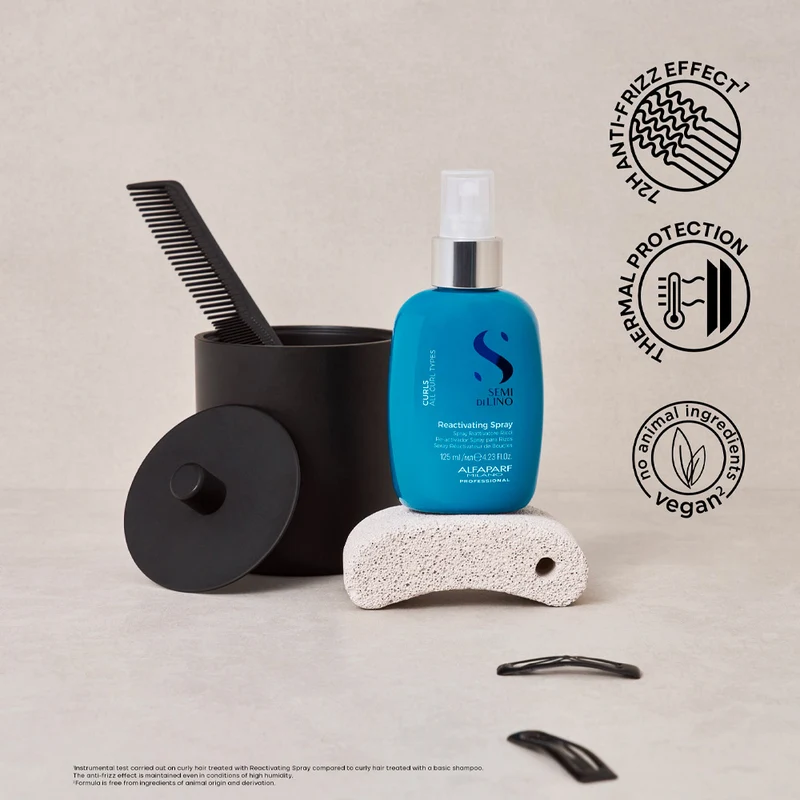 Alfaparf Milano Semi di Lino Curls Reactivating Spray 125ml - spray cheveux bouclés