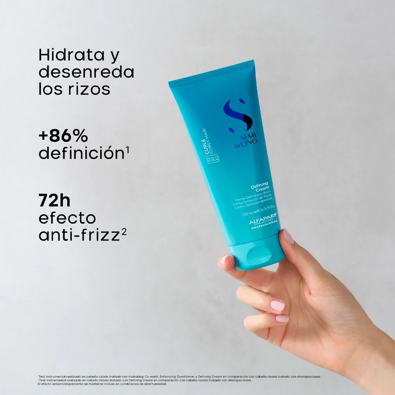 Alfaparf Milano Semi di Lino Curls Defining Cream 200ml - crème cheveux bouclés