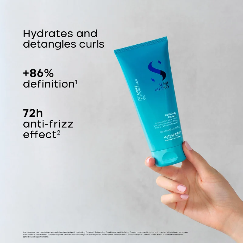 Alfaparf Milano Semi di Lino Curls Defining Cream 200ml - crème cheveux bouclés