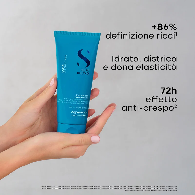Alfaparf Milano Semi di Lino Curls Conditioner 200ml - après-shampoing cheveux bouclés