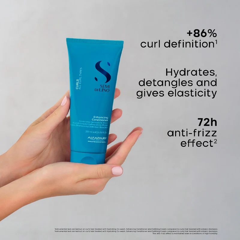 Alfaparf Milano Semi di Lino Curls Conditioner 200ml - après-shampoing cheveux bouclés