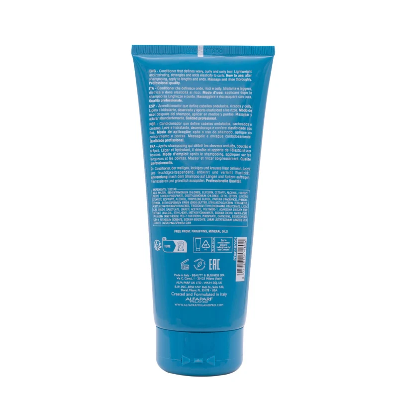 Alfaparf Milano Semi di Lino Curls Conditioner 200ml - après-shampoing cheveux bouclés