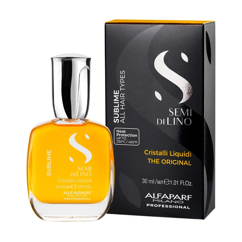 Alfaparf Milano Semi Di Lino Sublime Cristalli Liquidi The Original 30ml - sérum illuminateur