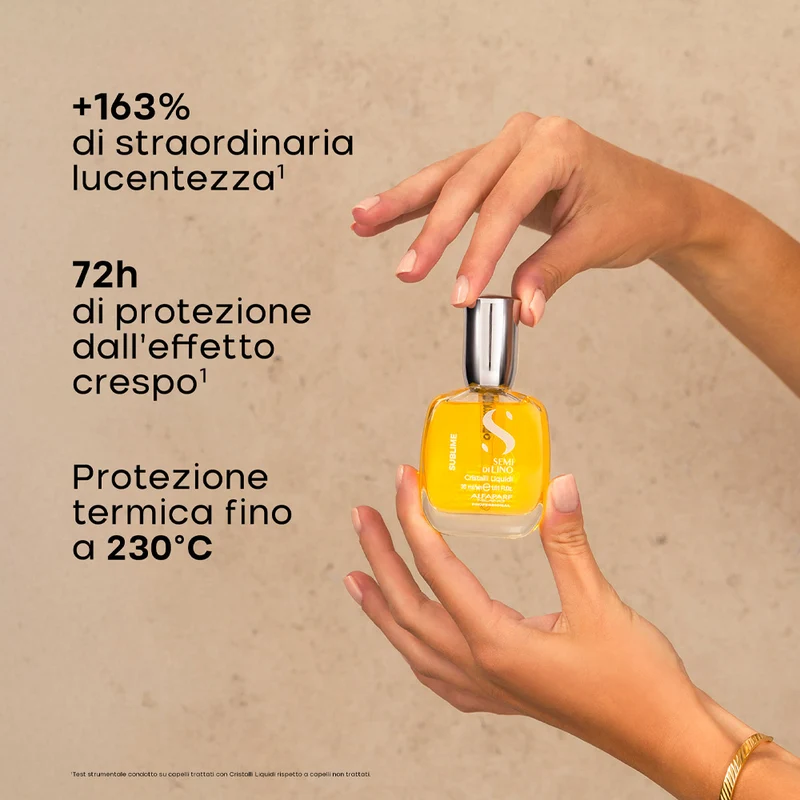 Alfaparf Milano Semi Di Lino Sublime Cristalli Liquidi The Original 30ml - sérum illuminateur
