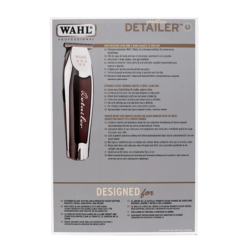 Hair Gallery Resi Come Nuovi Wahl Trimmer Detailer Li - confezione lievemente danneggiata