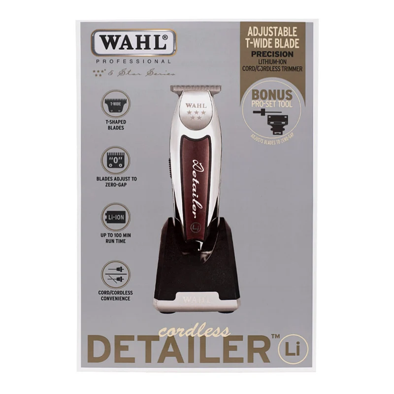 Hair Gallery Resi Come Nuovi Wahl Trimmer Detailer Li - confezione ed imballaggio danneggiati