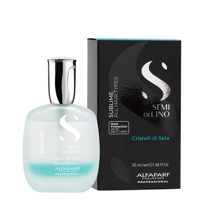Alfaparf Milano Semi di Lino Sublime Cristalli di Seta 45ml - sérum soyeux biphasé