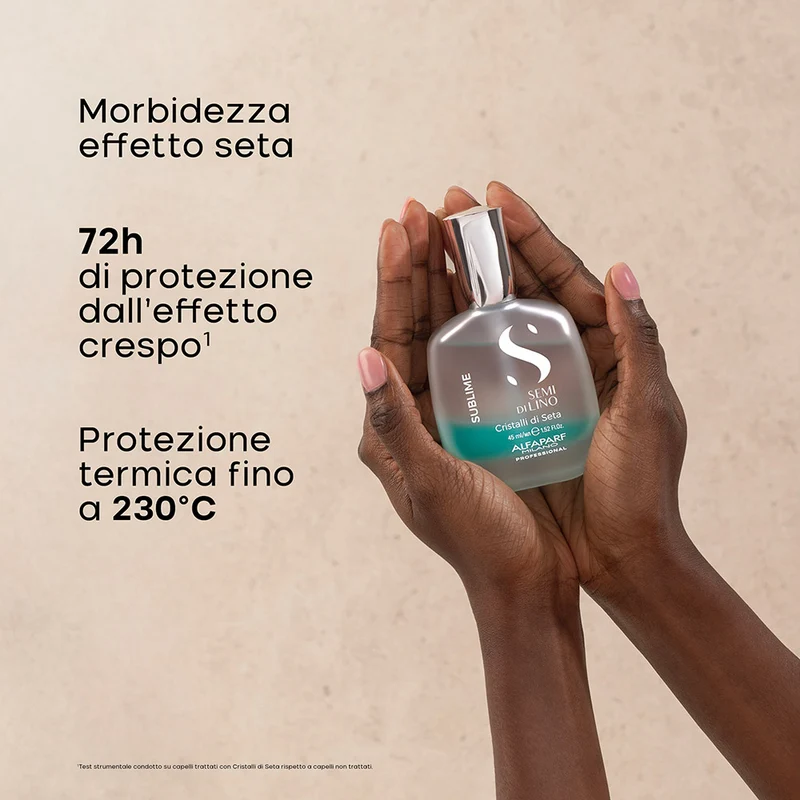 Alfaparf Milano Semi di Lino Sublime Cristalli di Seta 45ml - sérum soyeux biphasé