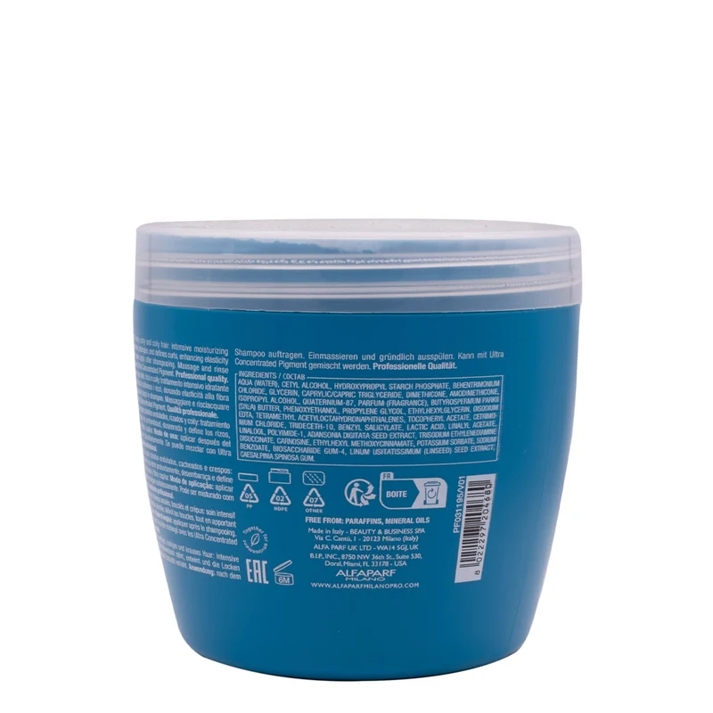 Alfaparf Milano Semi di Lino Curls Enhaancing Mask 500ml - masque cheveux bouclés