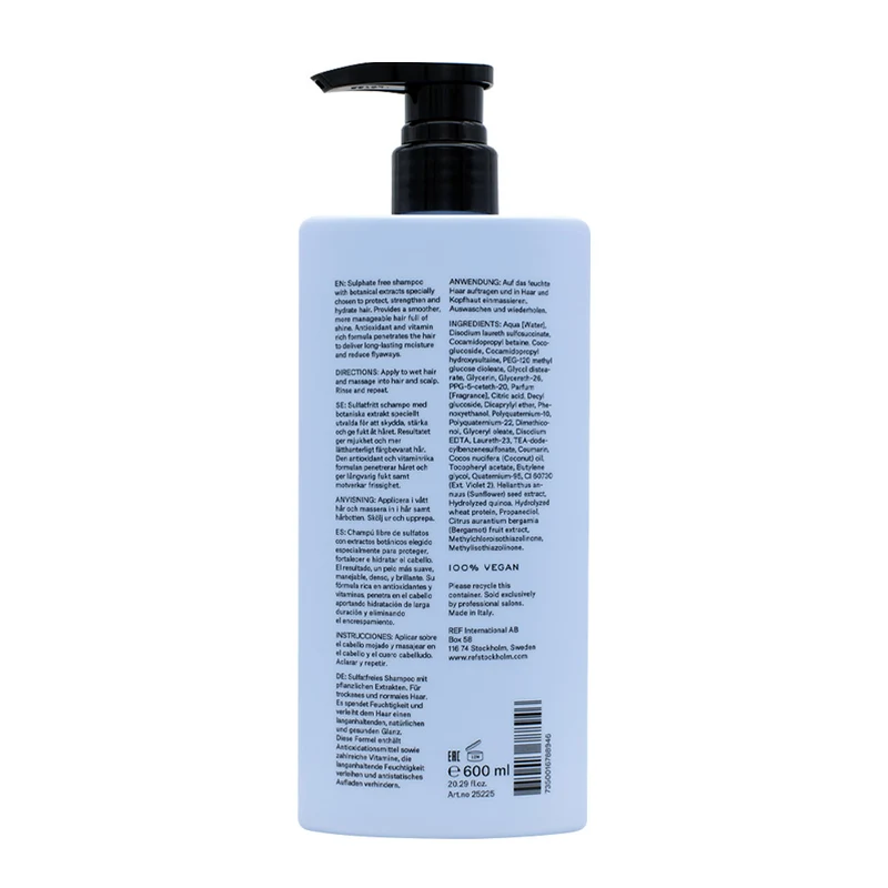 Stockholm Sweden Ref Intense Hydrate Shampoo 600ml - shampooing hydratant intense