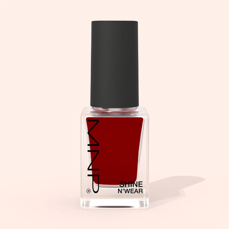 My Nail Pro MNP Shine N' Wear 204 Rouge Laque 10ml - vernis à ongles classique