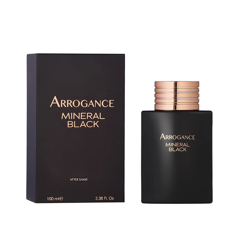 Arrogance Mineral Black After Shave 100ml - après-rasage